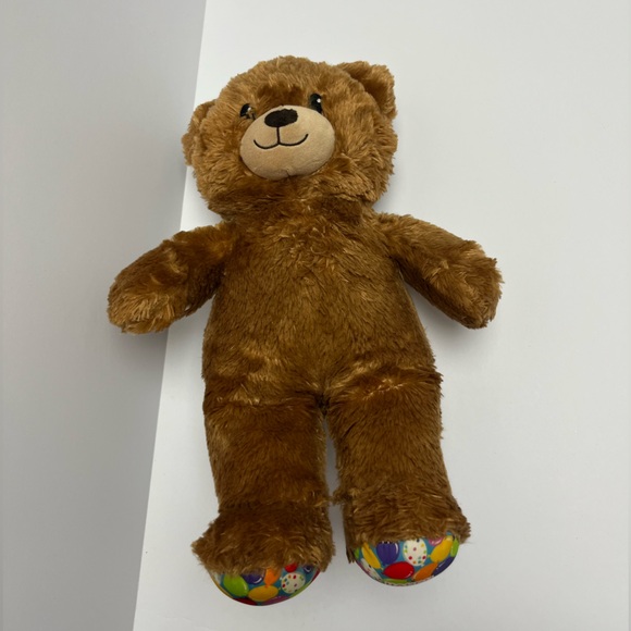 Build A Bear 🧸🎈 Workshop Happy Birthday 16" Colored Balloons Soft Animal Plush - Picture 5 of 12